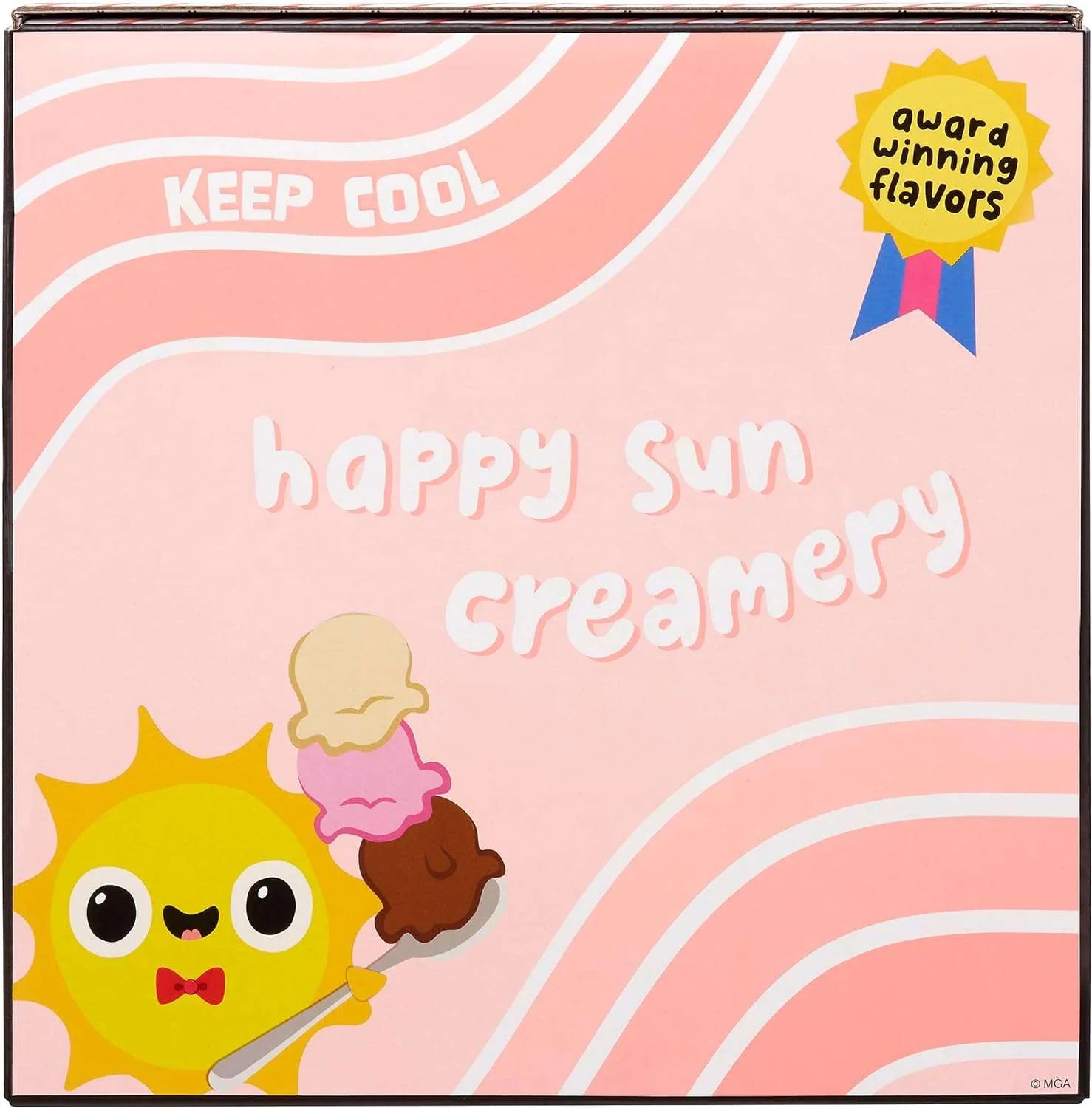 Ice Cream Social Playset Mini Food Toy k7