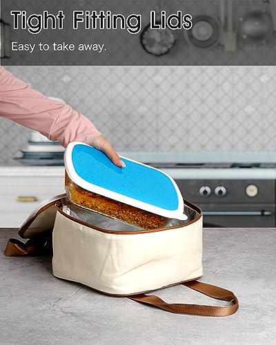 3 QT Rectangle Glass Baking Dish with Lid 9x11 Inch Oven Pan k7