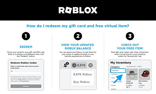 Roblox Gift Card 5,250 Robux Digital Code a7