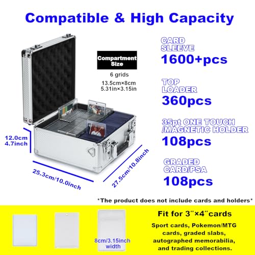 Card Storage Hard Case for Sports Cards A7