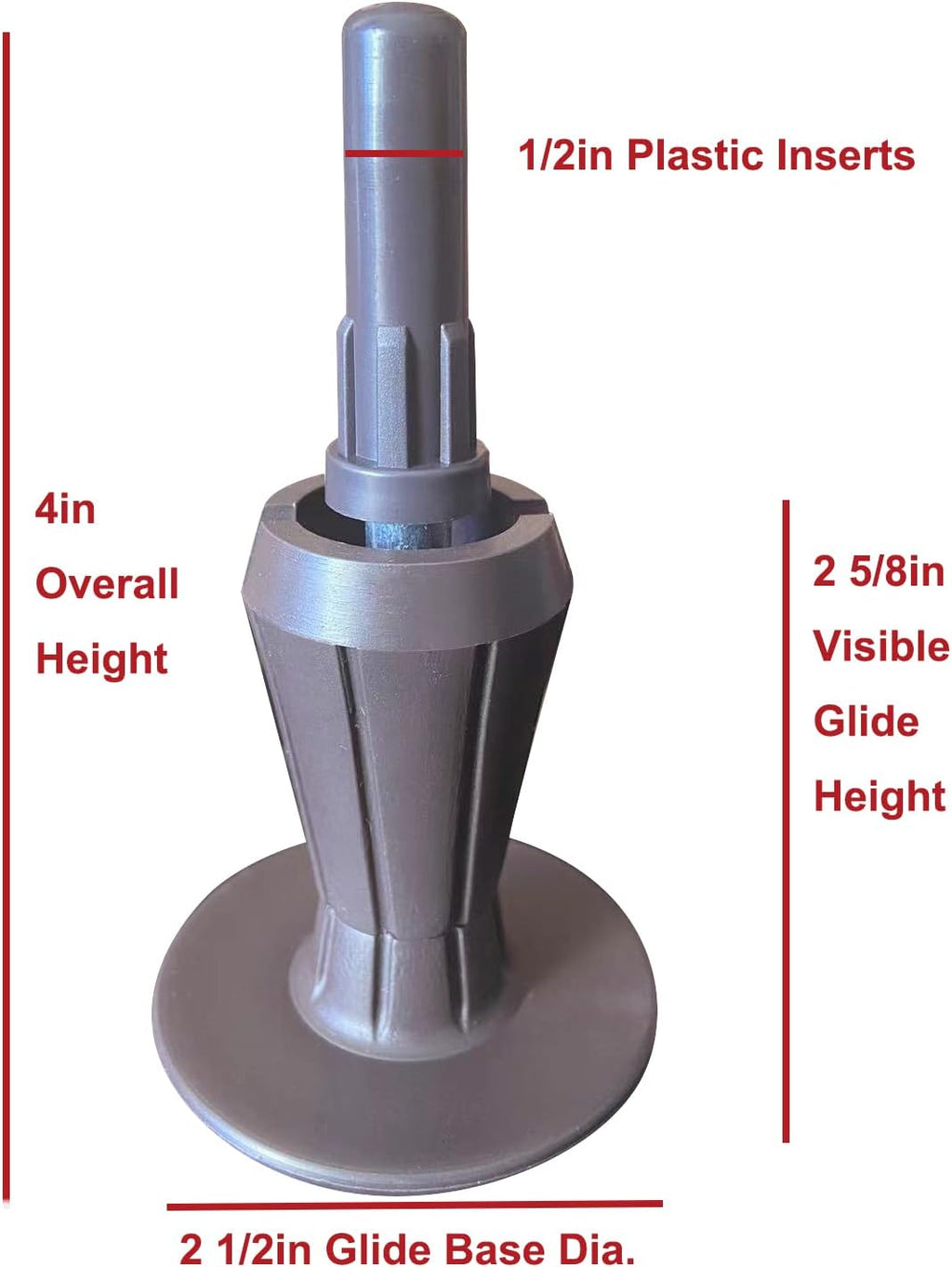Heavy Duty Bed Frame Feet Replacement Set of 4 Glide Legs k7