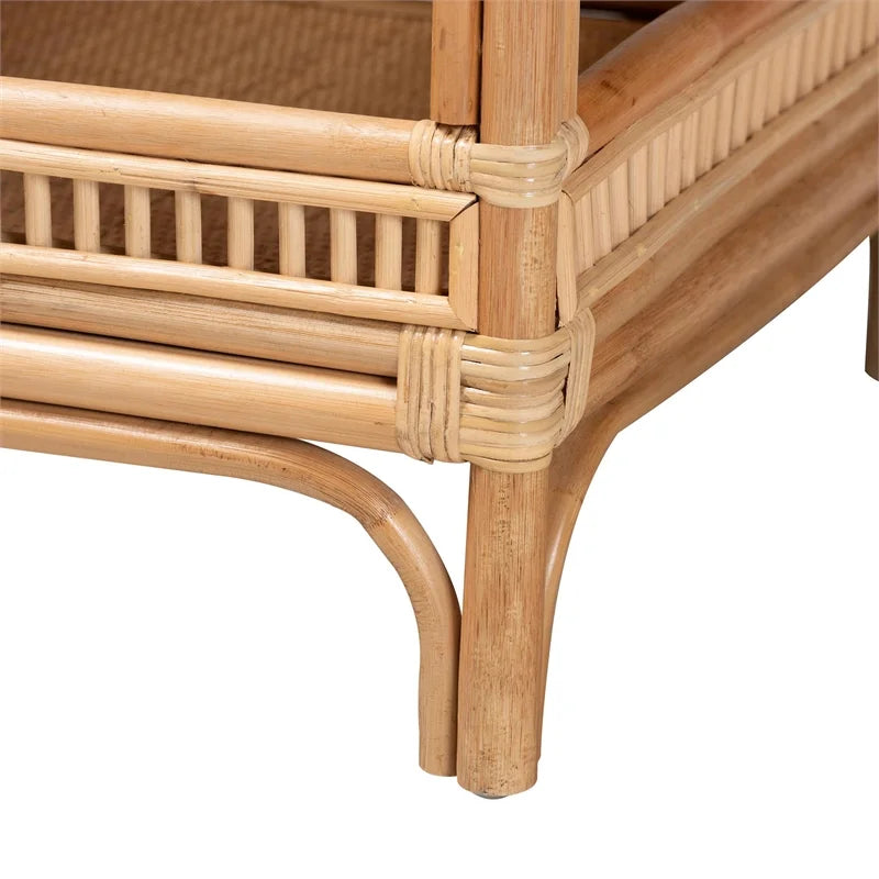 Rattan Coffee Table Bo7