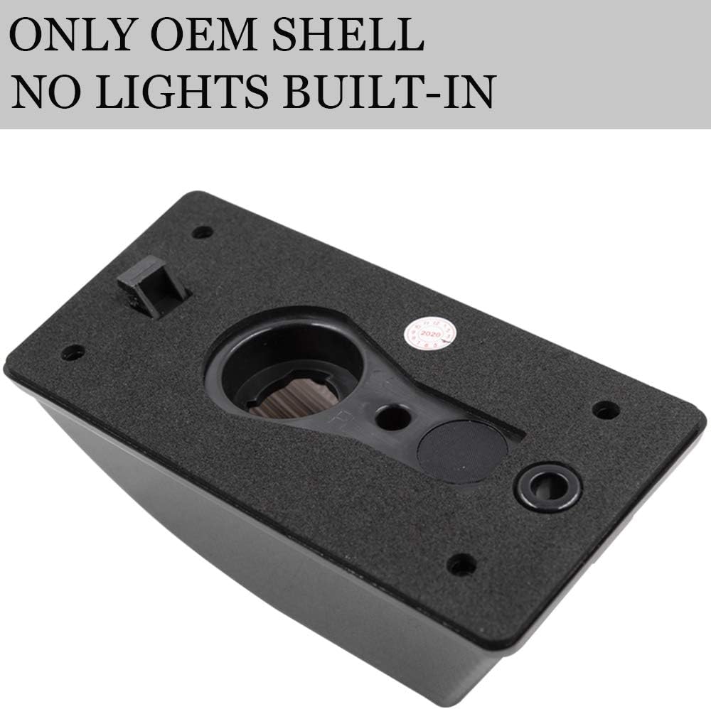 10pcs Cab Roof Lamp Housing for Hummer H2 2003-2009 Smoked Lens q7