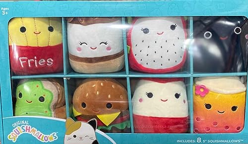 Food Plush Toys 5-Pack x8 a7