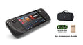 Valve Steam Deck Handheld Gaming Console 1TB, Steam OS, 1280 x 800 LCD Display, Bundle Silicone Soft Cover Protector & Tempered Glass Film