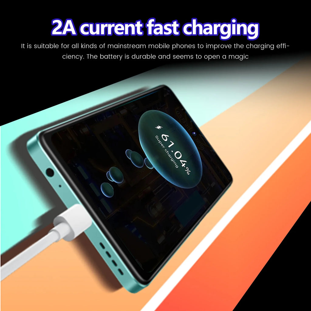 Unlocked Android Smartphone 4G Dual Sim 6.52" Black 8k
