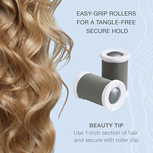 Ceramic Hot Rollers for All Hair with Clips 7k