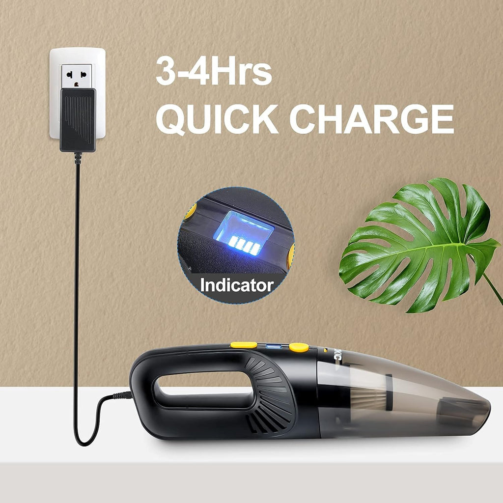 Car Vacuum Cleaner Cordless Handheld 8000Pa Portable Kit a7