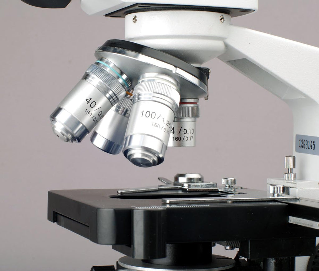 Binocular Compound Microscope 40X-2500X LED k7