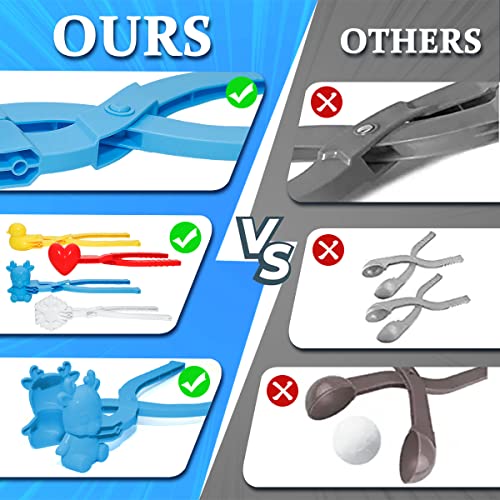 Snowball Maker Clip with Handle for Kids Winter Outdoor Toys D7k