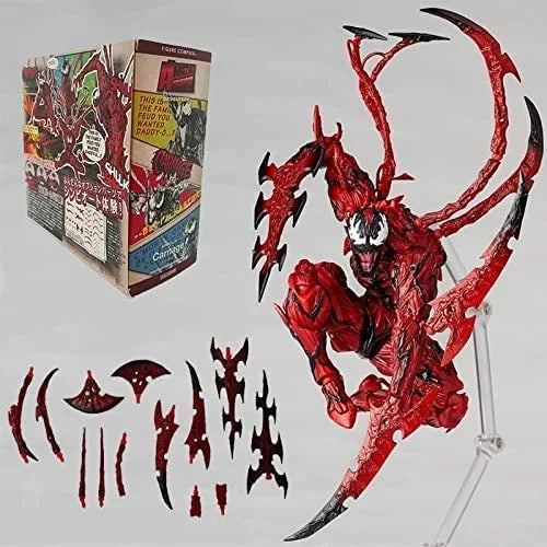 Carnage Action Figure 7in Collectible Statue Decor K9