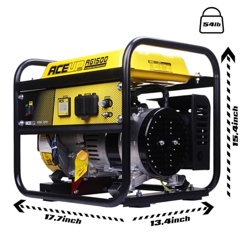 1200W Gas Powered Portable Generator for Camping Home Use A7