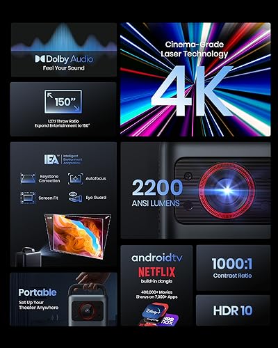 Laser Projector 4K HDR A7