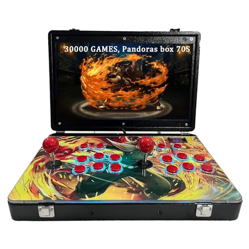 30000 in 1 Portable Arcade Console 14-inch HD Screen Retro Game Machine 7k