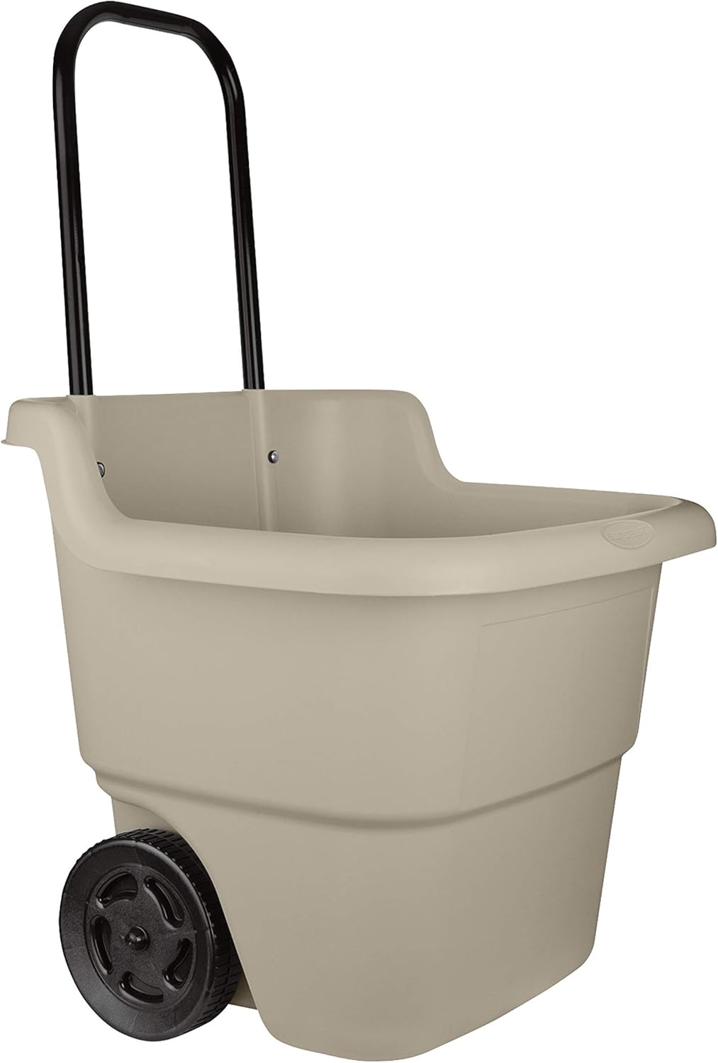 Steel Garden Cart with 15.5 Gallon Resin Cart k7