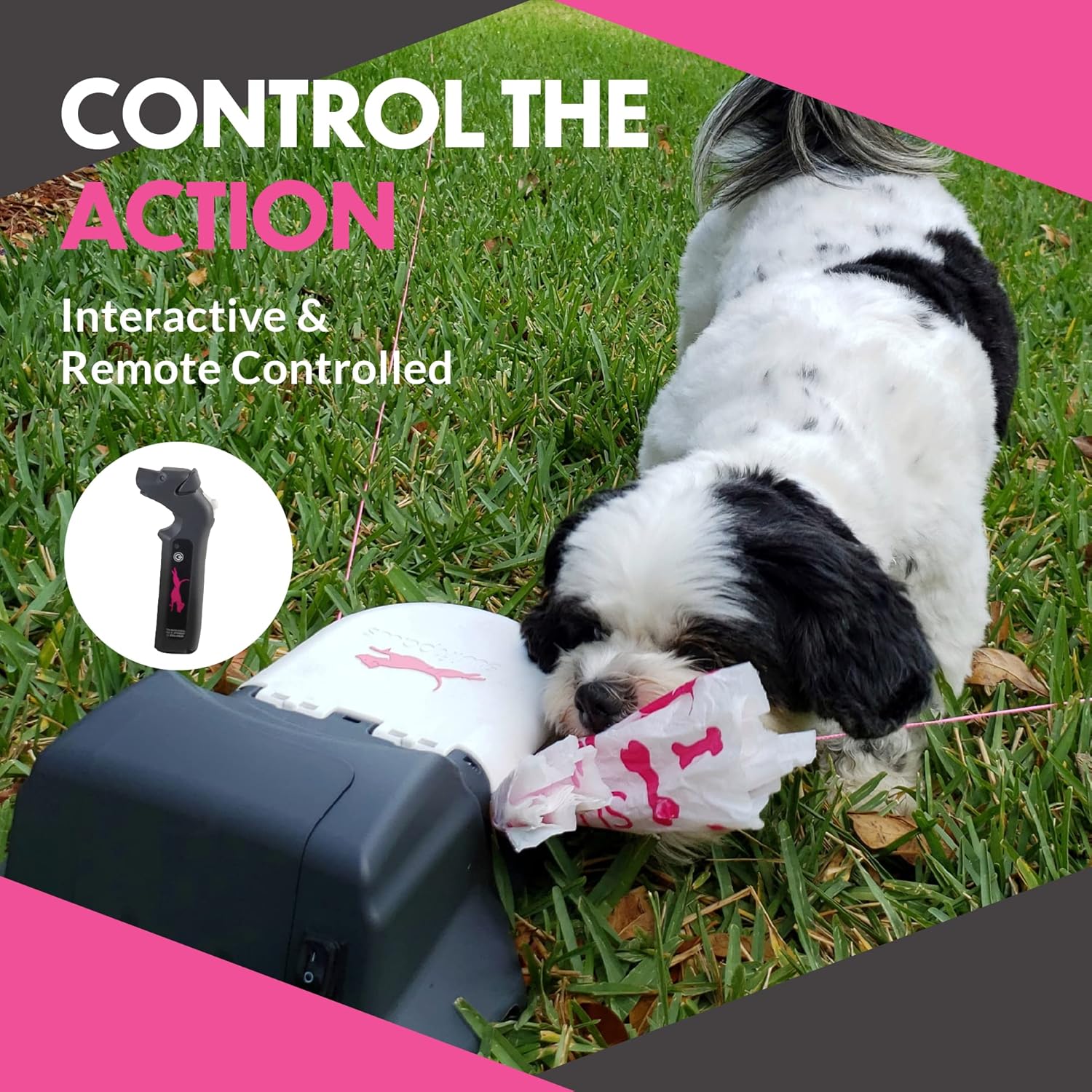 Dog Remote Control Chase Toy Set 7k