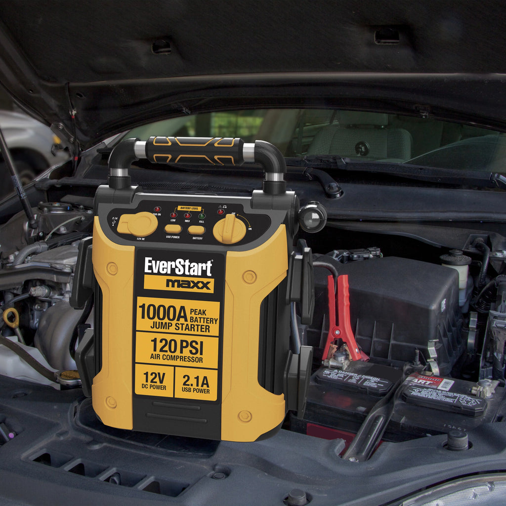 Jump Starter with Compressor and USB Power 7k