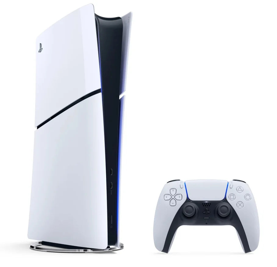 PS5 Slim Digital Video Game Console with Extra Controller X7