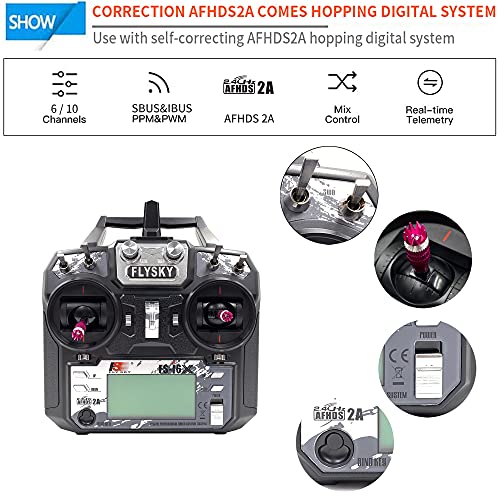 RC Transmitter Controller 10CH 2.4GHz with Receiver k7