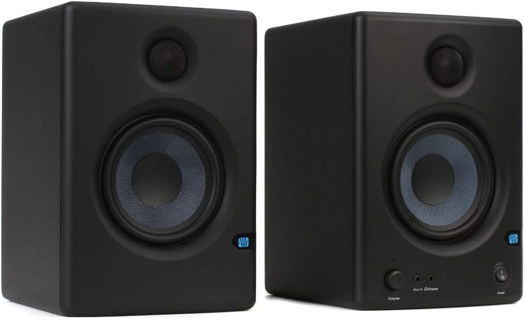 USB Audio Interface Studio Bundle with Monitors and Cables k7