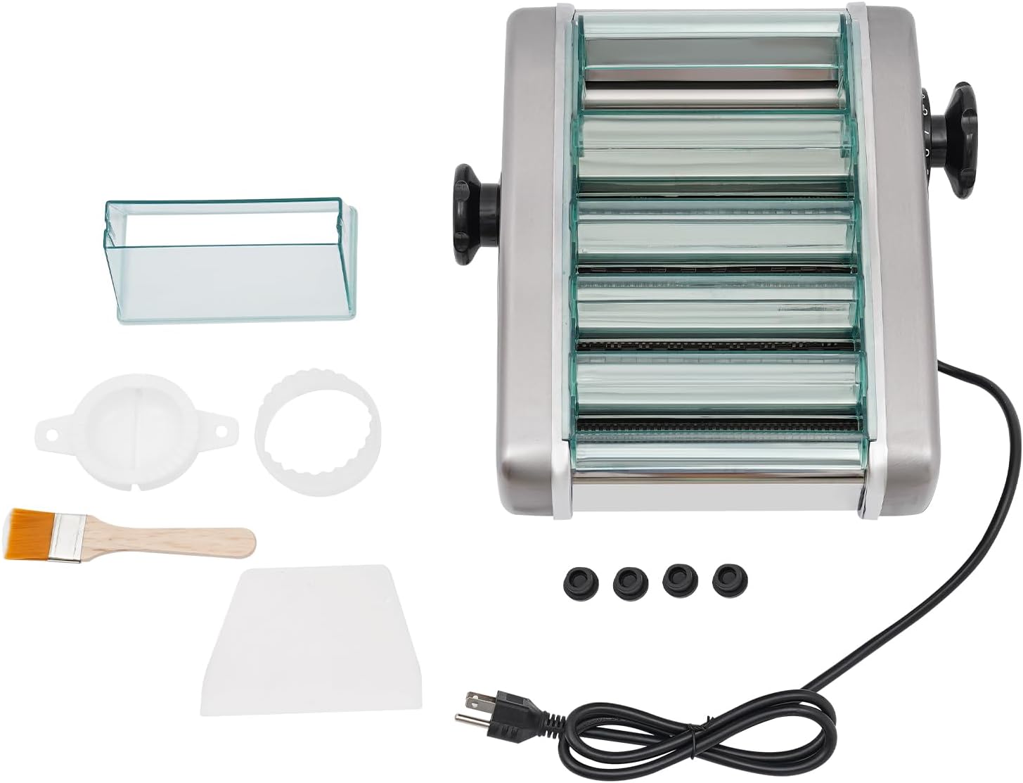 Electric Pasta Maker, Automatic Noodle Machine, Adjustable Cutter 7k