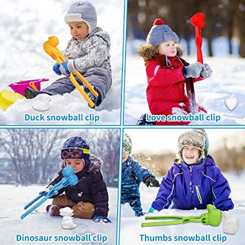 Snowball Maker Clip with Handle for Kids Winter Outdoor Toys D7k