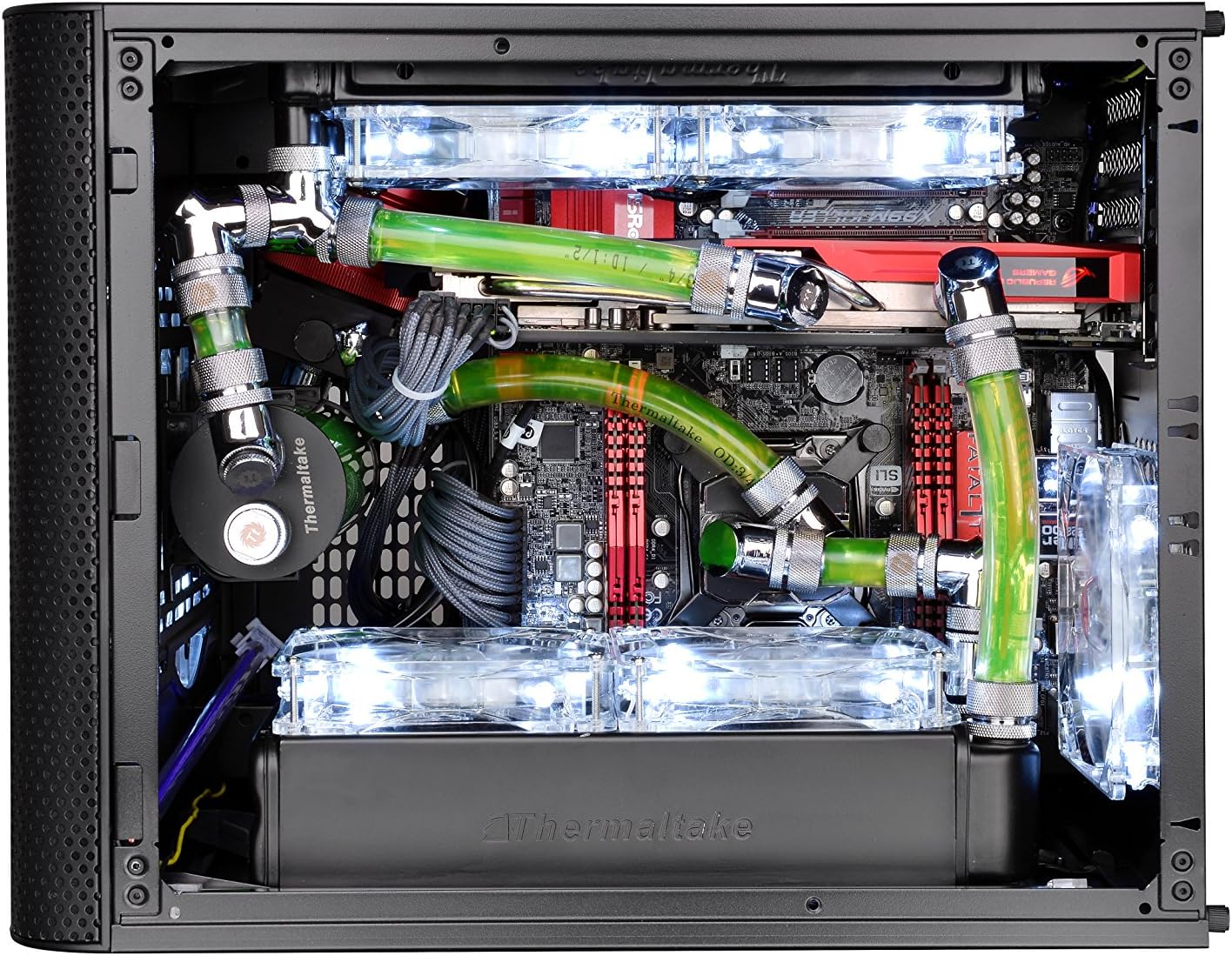 Micro ATX Mini ITX Cube Computer Case 7k