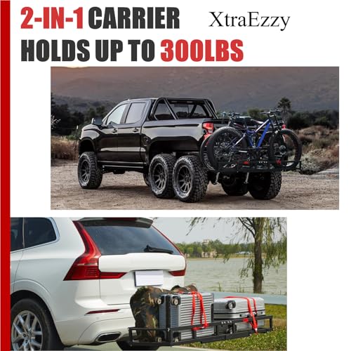 Bike Rack for 2 Ebikes, Heavy-Duty, 2" Receiver A7k