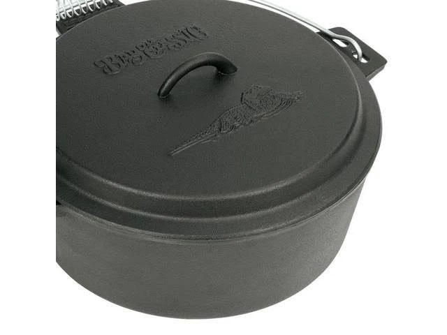 Cast Iron Chicken Fryer with Dutch Oven Lid, 10 Quart k7
