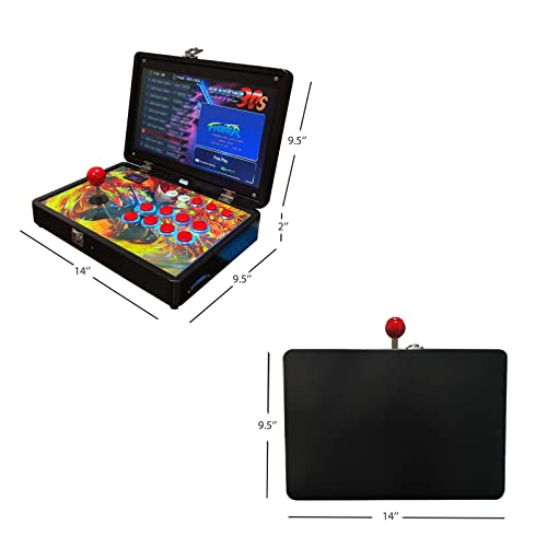 30000 in 1 Portable Arcade Console 14-inch HD Screen Retro Game Machine 7k