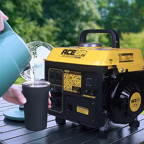 1200W Gas Powered Portable Generator for Camping Home Use A7