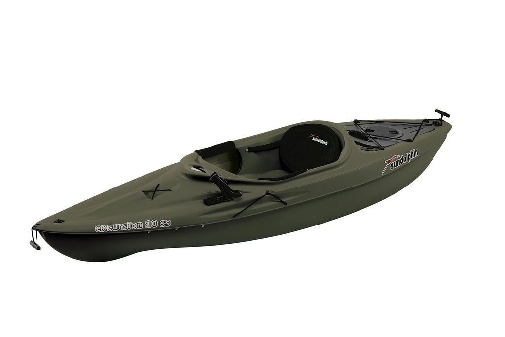 Sit-in Angler Kayak Olive with Paddle 7k
