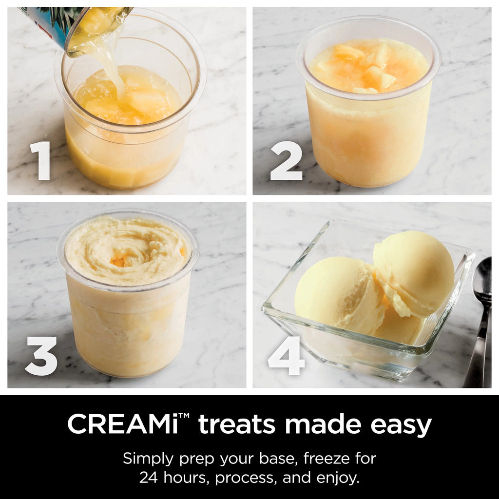 Ice Cream Maker with 7 One-Touch Programs Silver 7k