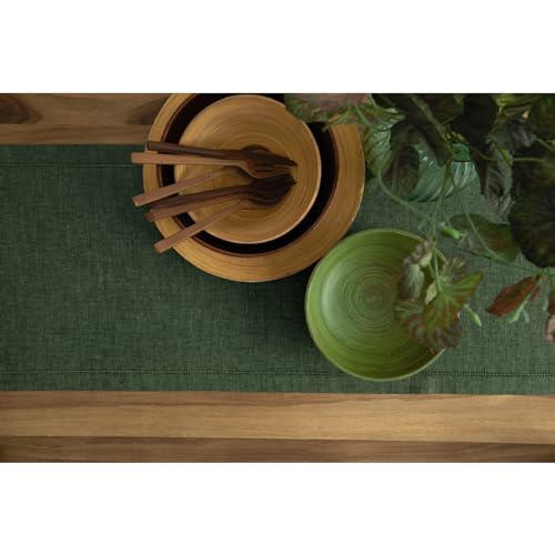Linen Chambray Table Runner 120 Inches x7