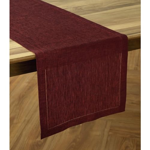 Linen Chambray Table Runner 120 Inches x7