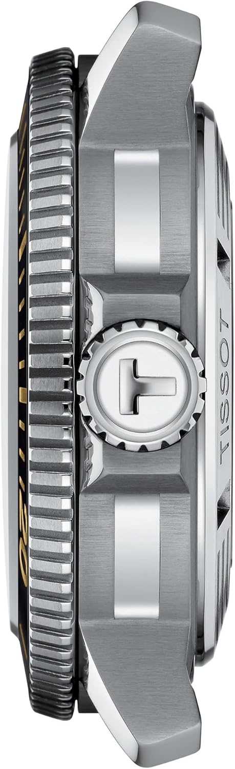 Men's Automatic Watch Black Rubber 7k
