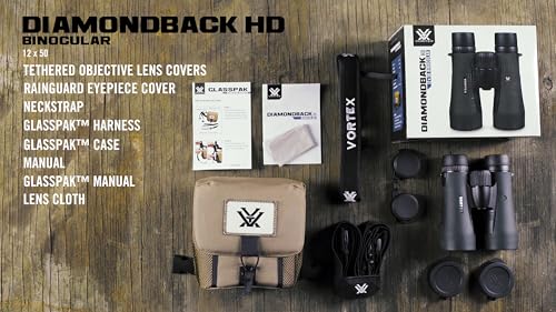 Binoculars 12x50 Waterproof Fogproof K7m