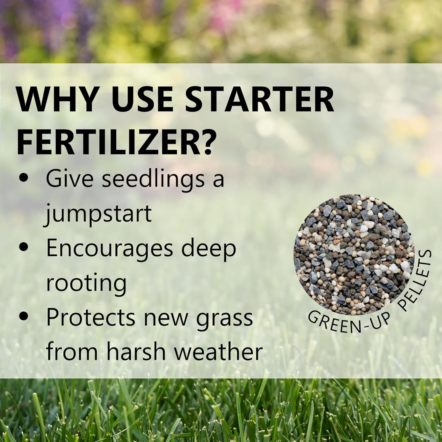 Green-Up Lawn Food for Seeding & Sodding 12-18-8 Fertilizer 15000 Sq Ft k7