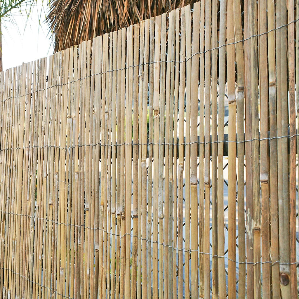 Bamboo Fence Panel for Garden Privacy 4 ft H x 6 ft L k7