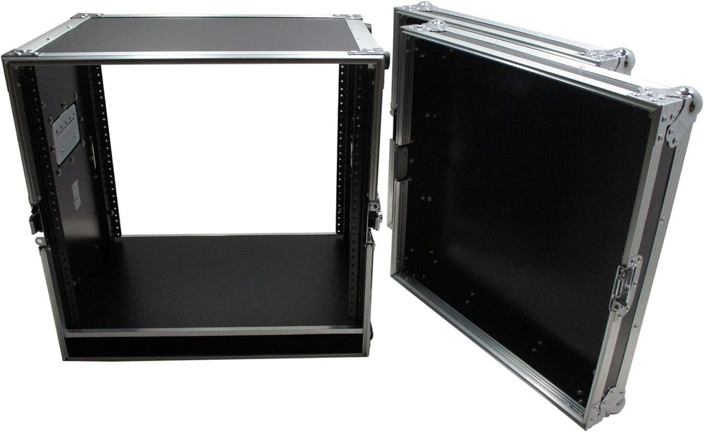 DJ Flight 2U FX Effect 16 Depth Road Vertical Case k7