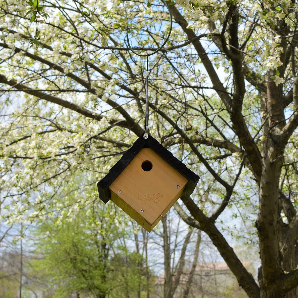 Cedar Wren House 8x9x8 in Brown k7
