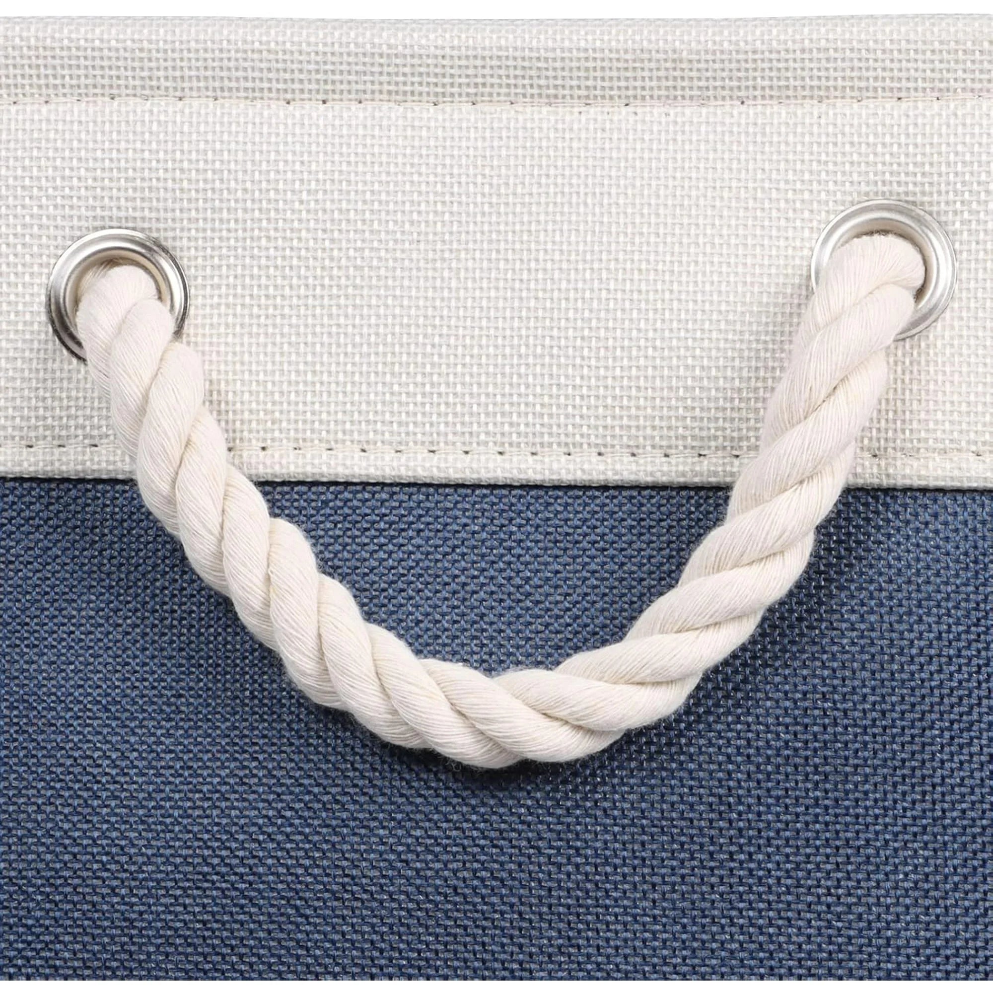 Collapsible Fabric Storage Bins with Handles, Set of 6 7k